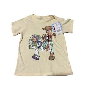 Toddler Boys' Toy Story Short Sleeve T-Shirt - Yellow Size 3T